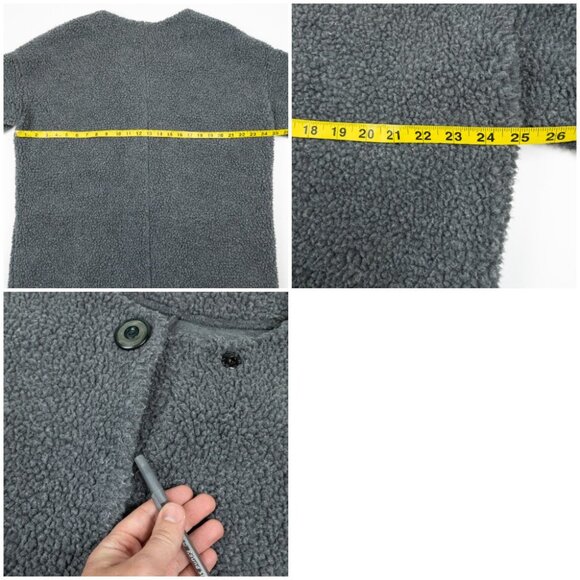 Madewell Gray Textured Coat - Picture 16 of 16